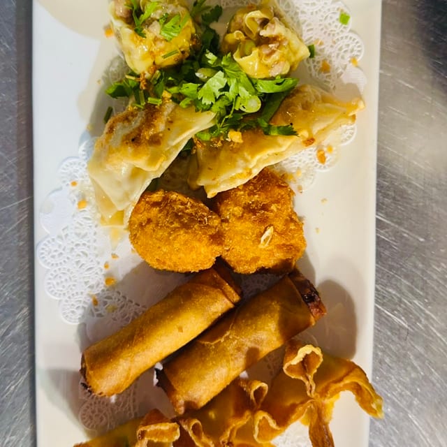 Palette of Appetizers.