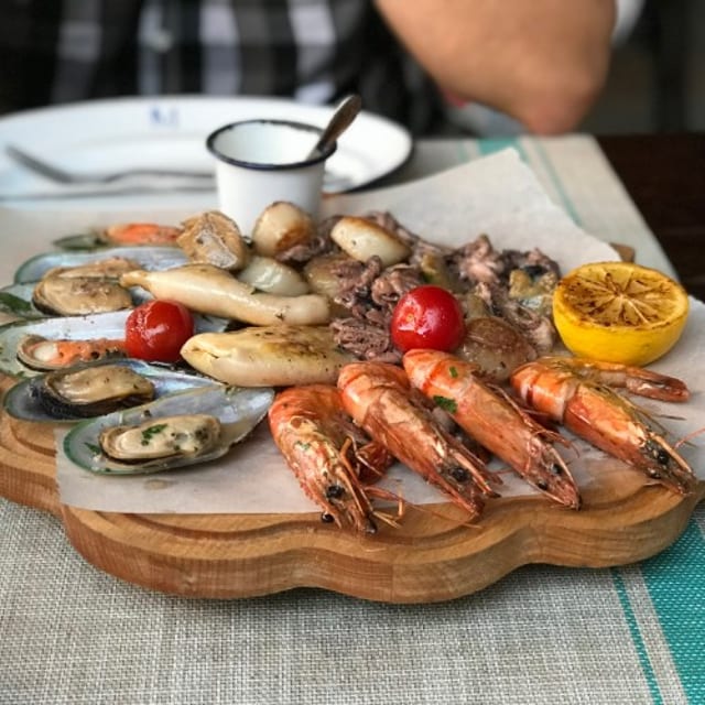 Seafood.