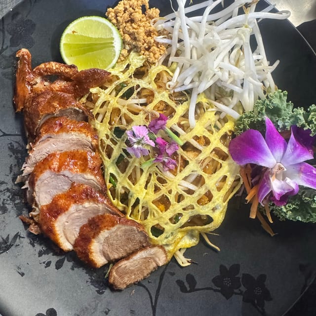 Roasted Duck Pad Thai.