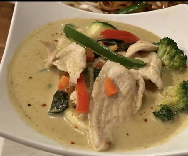 Green Curry Noodle.