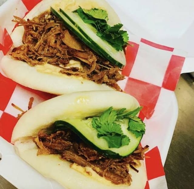Pulled Pork Bun.