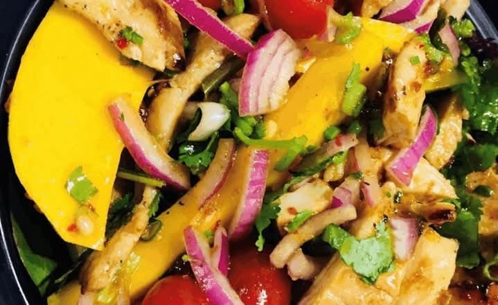 Mango Chicken Salad.